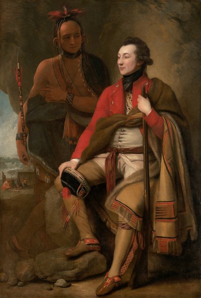Portrait of Colonel Guy Johnson by Benjamin West